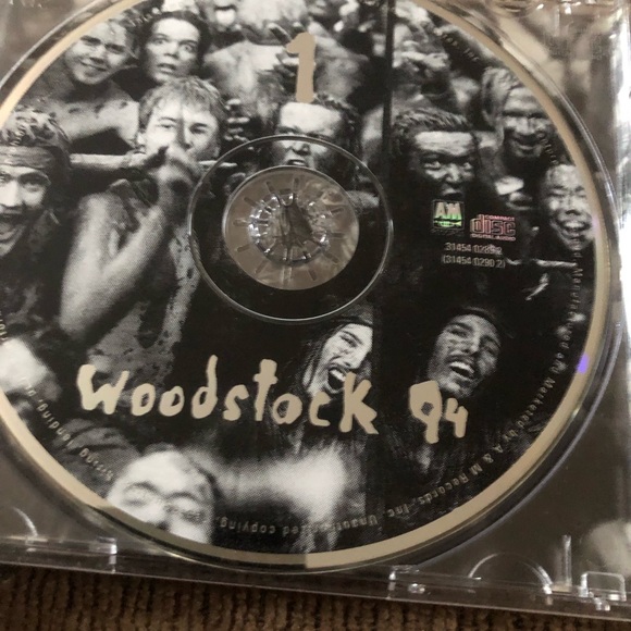 SEALED Woodstock 1994 2X CD SET Metallica/Dylan/NIN/Aerosmith/Primus/Blind Melon - Picture 10 of 11